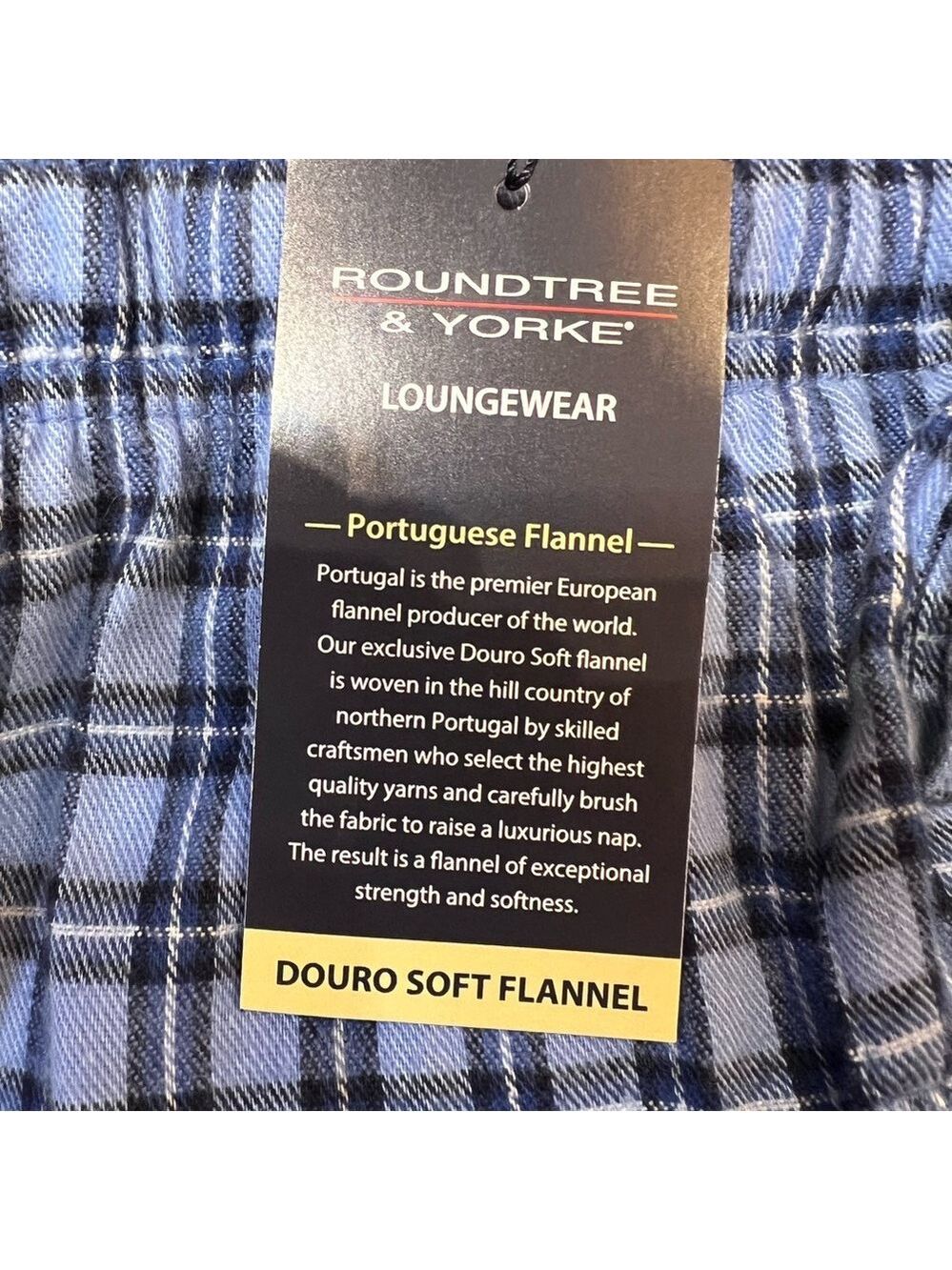 NWT $50 2XB Men’s Roundtree & York Pajama Pants - Picture 5 of 6